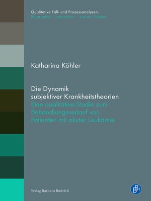 cover image of Die Dynamik subjektiver Krankheitstheorien